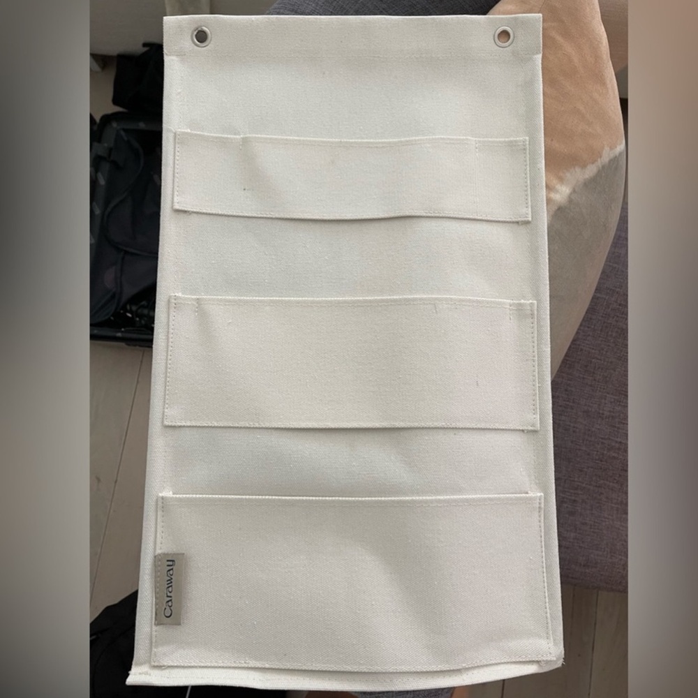 Canvas Wall Organizer - White